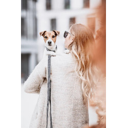 Hondenslaapzak Pied-de-poule Kentucky Zwart