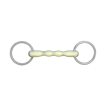 Rechthoekig bit 2 ringen, appel Rechthoekig bit 2 ringen, appel