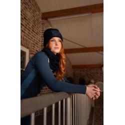 Tour de cou B Vertigo tricoté Faye Marine titan Bleu marine Tour de cou B Vertigo tricoté Faye Marine titan Bleu marine