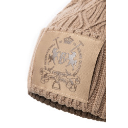 Bonnet B Vertigo tricoté Faye Brun boue Beige Bonnet B Vertigo tricoté Faye Brun boue Beige
