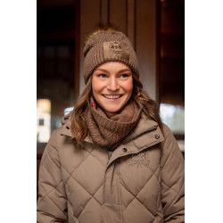 Bonnet B Vertigo tricoté Faye Brun boue Beige Bonnet B Vertigo tricoté Faye Brun boue Beige