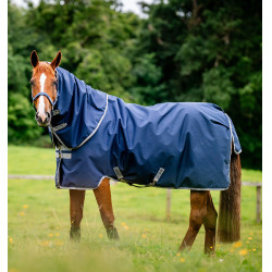 Couverture Amigo Ripstop Horseware 900D Plus Turnout 100g Marine / gris titane