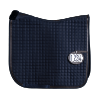 Tapis de selle Dy'on Classique Dressage Marine Bleu marine Tapis de selle Dy'on Classique Dressage Marine Bleu marine