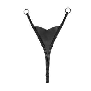 Volledige Soepele Martingaalvork Dy'on US Jumping Zwart