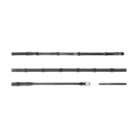 Rênes Howlett Dy'on 3 "D"Caoutchouc 1/2'' avec 7 arrêtoirs Noir