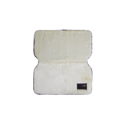 Protège-poitrail Kentucky en mouton Naturel Marron Protège-poitrail Kentucky en mouton Naturel Marron