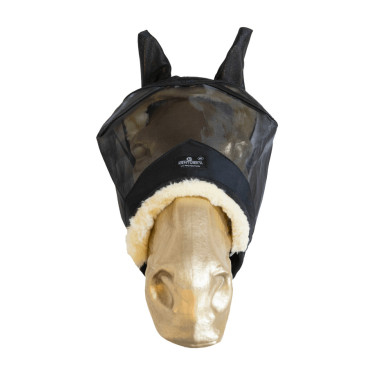 Vliegmaskers Kentucky Skin Friendly met oren Zwart