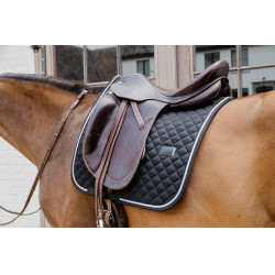 Tapis de selle Kentucky Diamond Rope Dressage Noir