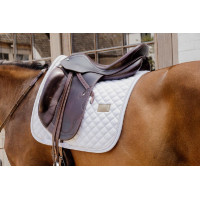 Tapis de selle Kentucky Diamond Rope Dressage Blanc