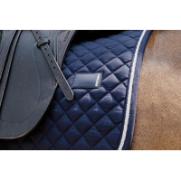 Tapis de selle Kentucky Diamond Rope Dressage Marine Bleu marine