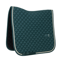 Tapis de selle Kentucky Diamond Rope Dressage Vert sapin