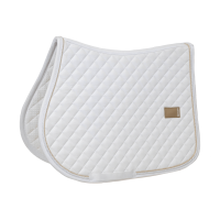 Tapis de selle kentucky Diamond Rope Jumping Blanc