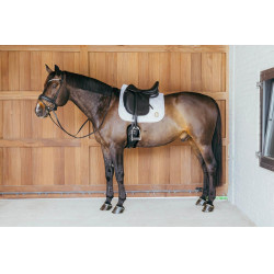 Tapis de selle Kentucky Wave Dressage Blanc