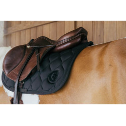 Tapis de selle Kentucky Wave Jumping Noir Tapis de selle Kentucky Wave Jumping Noir