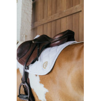 Tapis de selle Kentucky Wave Jumping Blanc Tapis de selle Kentucky Wave Jumping Blanc