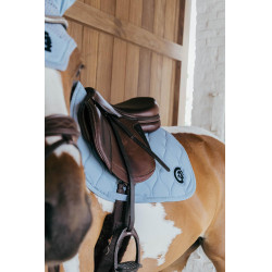 Tapis de selle Kentucky Wave Jumping Bleu clair