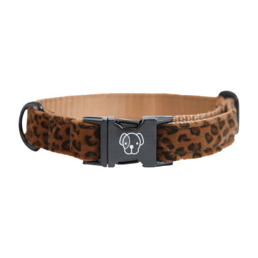 Collier pour chien Léopard Kentucky Marron léopard
