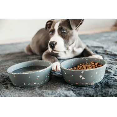 Gamelle pour chien Bamboo Terrazzo Kentucky Gamelle pour chien Bamboo Terrazzo Kentucky