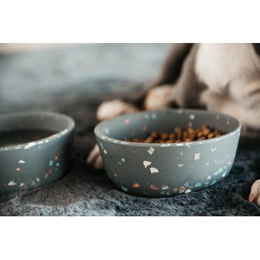 Gamelle pour chien Bamboo Terrazzo Kentucky Gamelle pour chien Bamboo Terrazzo Kentucky