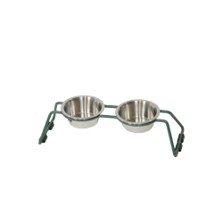 Hondenvoerbak Comfort Kentucky Stofgroen