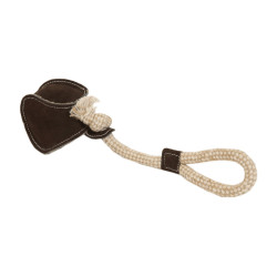 Jouet pour chien Cotton Rope Baseball Kentucky Marron