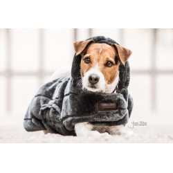 Manteau pour chien Fausse Fourrure Kentucky Gris