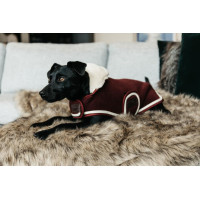 Hondenjas Heavy Fleece Kentucky Bordeaux