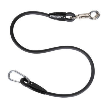 Longe d'attache silicone Kentucky Noir