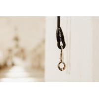 Longe d'attache silicone Kentucky Noir Longe d'attache silicone Kentucky Noir
