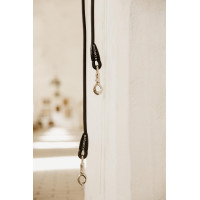 Longe d'attache silicone Kentucky Noir Longe d'attache silicone Kentucky Noir