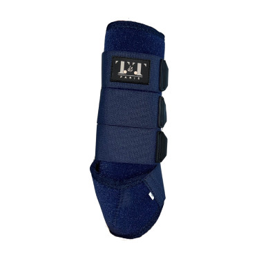 Neopreen beenbeschermers T de T Marineblauw