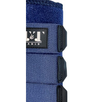 Neopreen beenbeschermers T de T Marineblauw