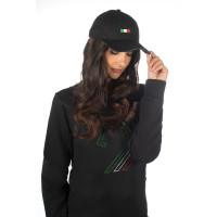 Baseballpet HKM Livigno Zwart