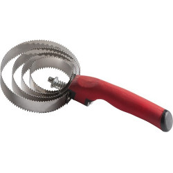 Ronde metalen roskam met Soft-handvat