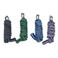 Gevlochten lijn met paniekhaak HKM Willekeurig Blauw