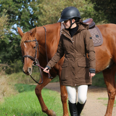 Veste chauffante longue Jadine Horze hiver Veste chauffante longue Jadine Horze hiver