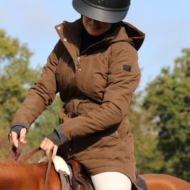 Veste chauffante longue Jadine Horze hiver Veste chauffante longue Jadine Horze hiver