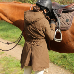 Veste chauffante longue Jadine Horze hiver