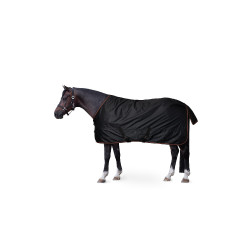 Couverture imperméable double polaire Poney Pegasus Horze Noir caviar Couverture imperméable double polaire Poney Pegasus Horze Noir caviar