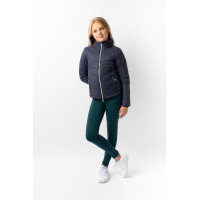 Veste d'équitation Horze Astrid matelassée enfant Bleu polaire Bleu marine Veste d'équitation Horze Astrid matelassée enfant Bleu polaire Bleu marine