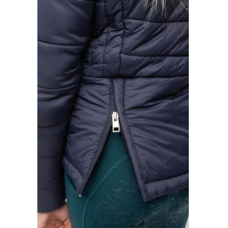 Veste d'équitation Horze Astrid matelassée enfant Bleu polaire Bleu marine Veste d'équitation Horze Astrid matelassée enfant Bleu polaire Bleu marine
