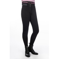 Pantalon femme Hailey fond 1/1 en silicone HKM Noir Pantalon femme Hailey fond 1/1 en silicone HKM Noir
