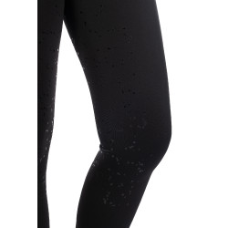 Pantalon femme Hailey fond 1/1 en silicone HKM Noir Pantalon femme Hailey fond 1/1 en silicone HKM Noir