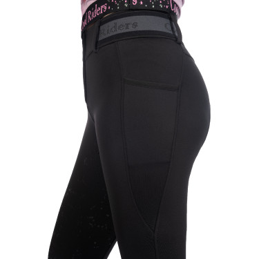 Damesbroek Hailey full grip 1/1 in siliconen HKM Damesbroek Hailey full grip 1/1 in siliconen HKM
