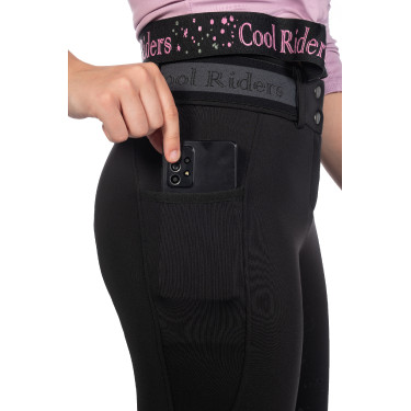 Damesbroek Hailey full grip 1/1 in siliconen HKM Damesbroek Hailey full grip 1/1 in siliconen HKM