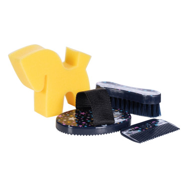 Set de pansage Hobby Horsing HKM Set de pansage Hobby Horsing HKM