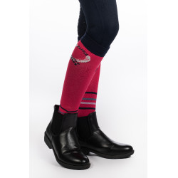 Chaussettes Aymee HKM Rose