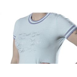 T-shirt Melody HKM Aqua blauw