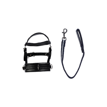 Set de longe Cuddle Pony HKM Noir