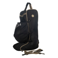 Sac à botte HKM Joules Noir / beige Sac à botte HKM Joules Noir / beige
